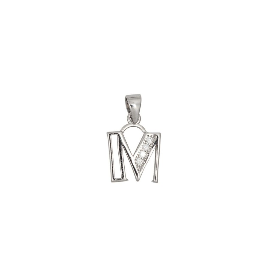 Dijes Y Medallas NC Joyas | Dije Letters "M" - Plata 925