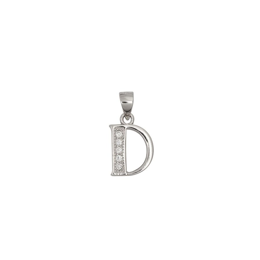 Dijes Y Medallas NC Joyas | Dije Letters "D" - Plata 925