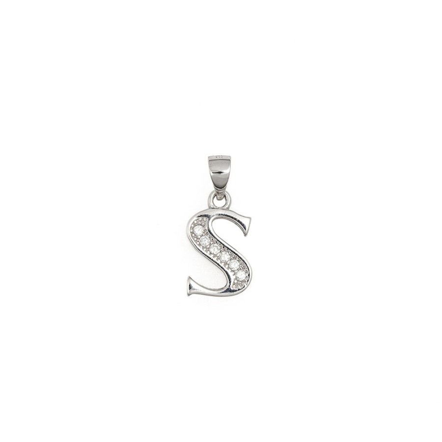 Dijes Y Medallas NC Joyas | Dije Letters "S" - Plata 925