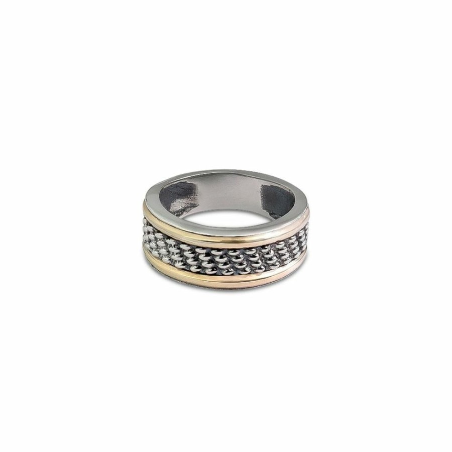 Anillos NC Joyas | Anillo Salem - Plata Y Oro