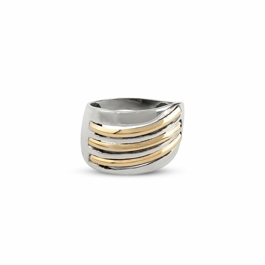 Anillos NC Joyas | Anillo Niki - Plata Y Oro