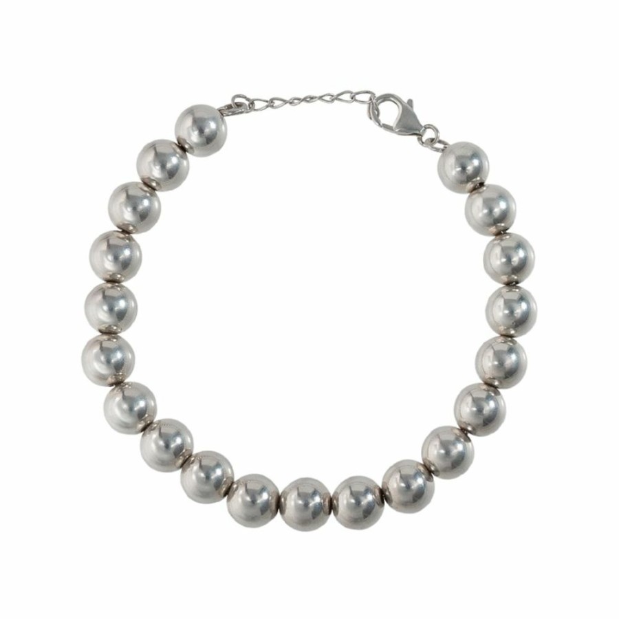 Pulseras NC Joyas | Pulsera Grey Pearl - Plata 925