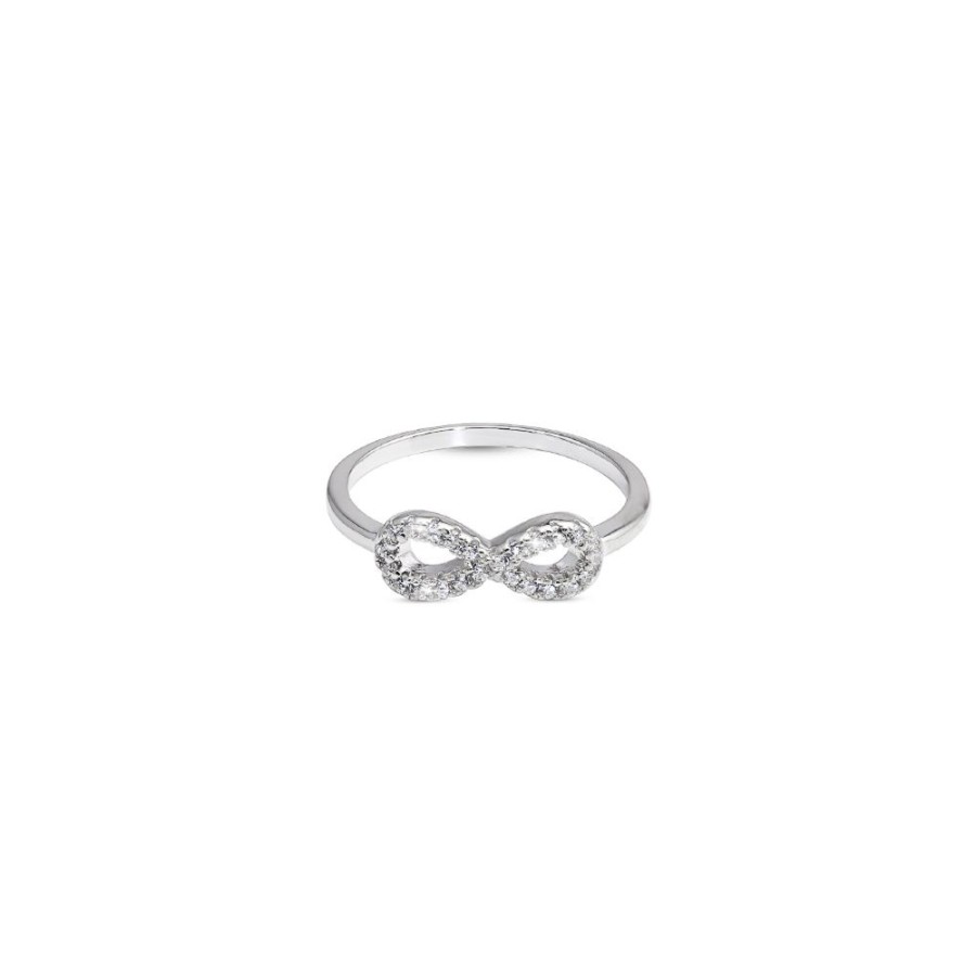 Anillos NC Joyas | Anillo Infinito Circonias - Plata 925