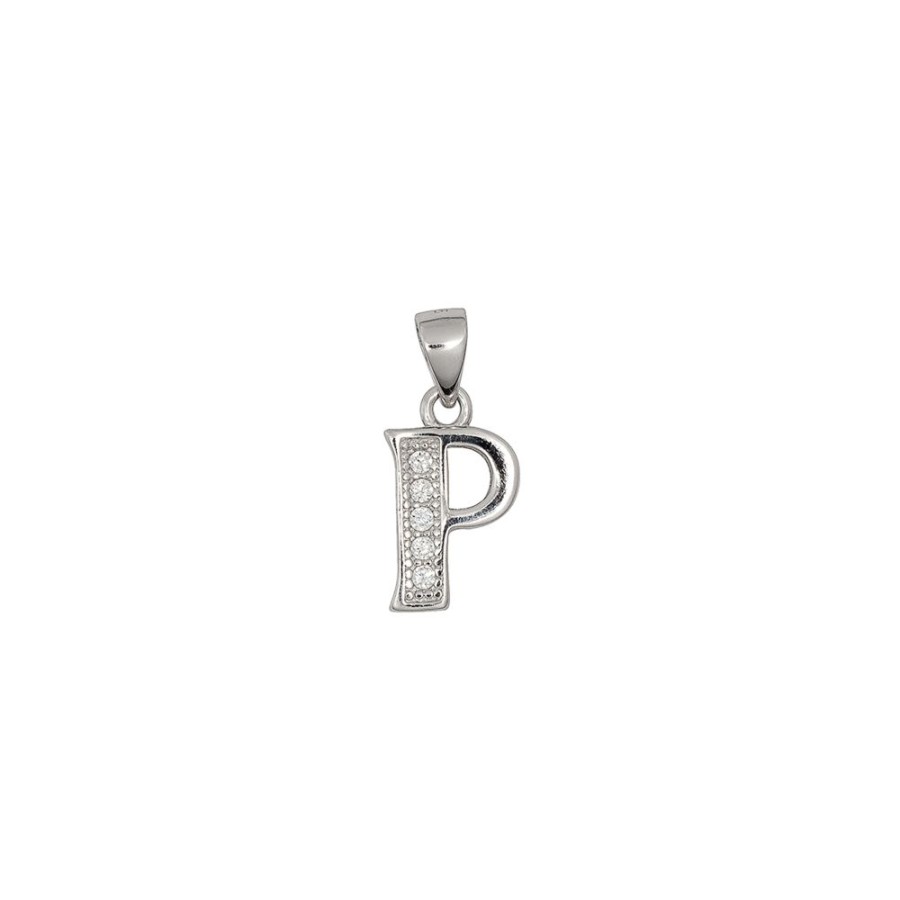 Dijes Y Medallas NC Joyas | Dije Letters "P" - Plata 925