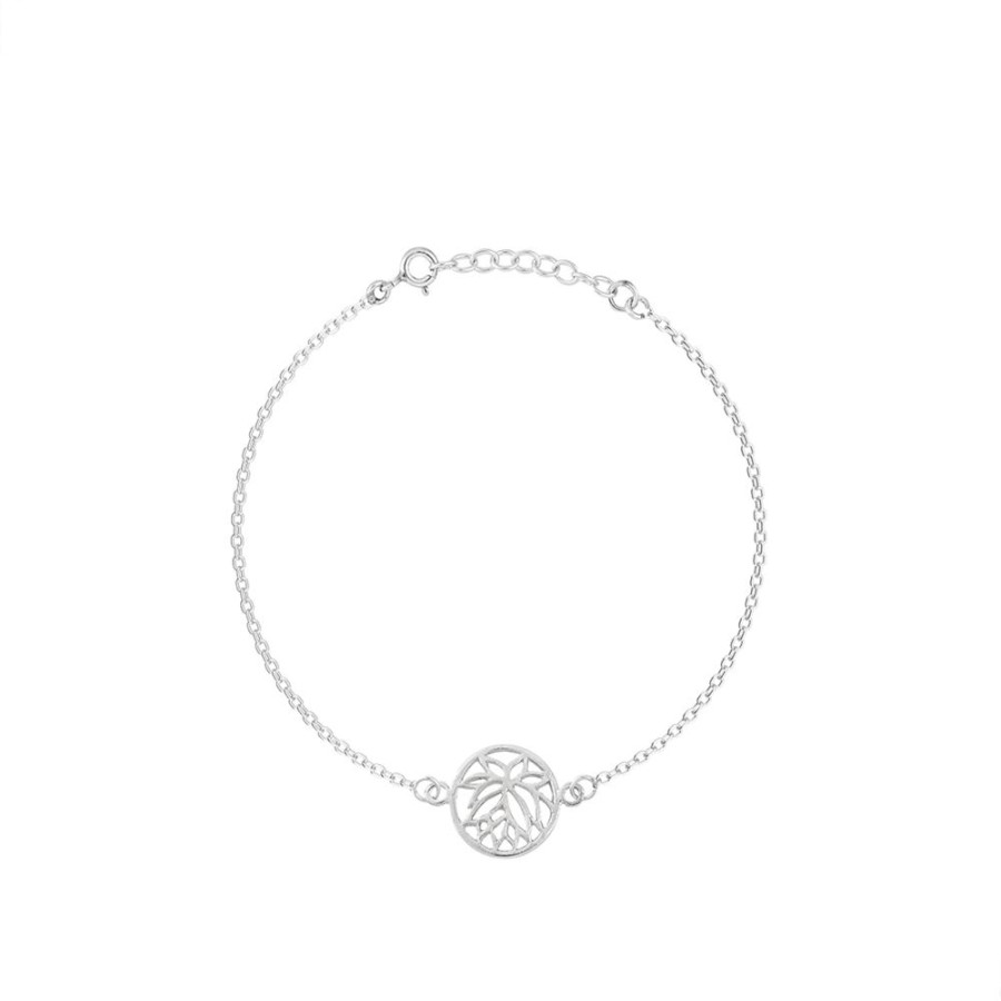 Pulseras NC Joyas | Pulsera Lotus - Plata 925