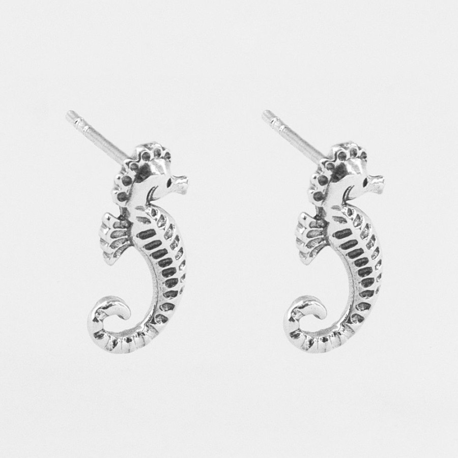 Cadenas NC Joyas | Caravanas Seahorse - Plata 925