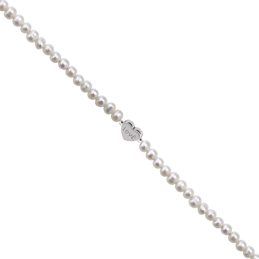 Pulseras NC Joyas | Pulsera Love Pearl - Plata 925