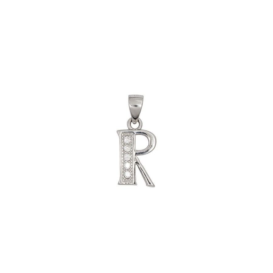 Dijes Y Medallas NC Joyas | Dije Letters "R" - Plata 925